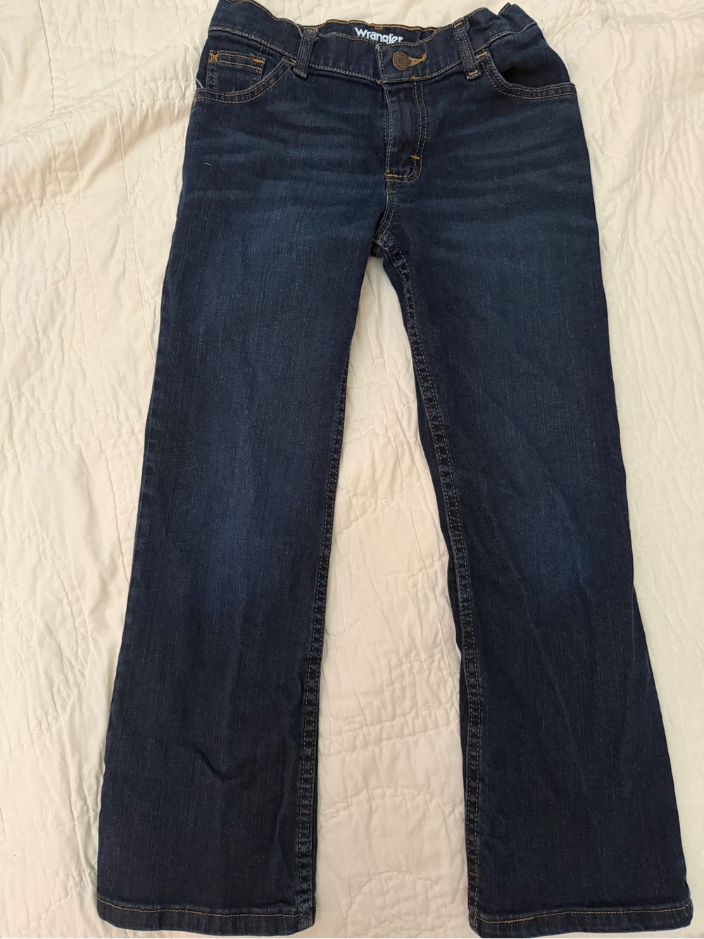 Wrangler Classic Dark Blue Bootcut Jeans Kids 10